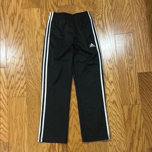 Boys Medium Black Adidas Track Pants